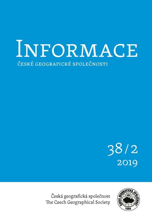 Vyšlo nové číslo časopisu Informace ČGS 2019/2