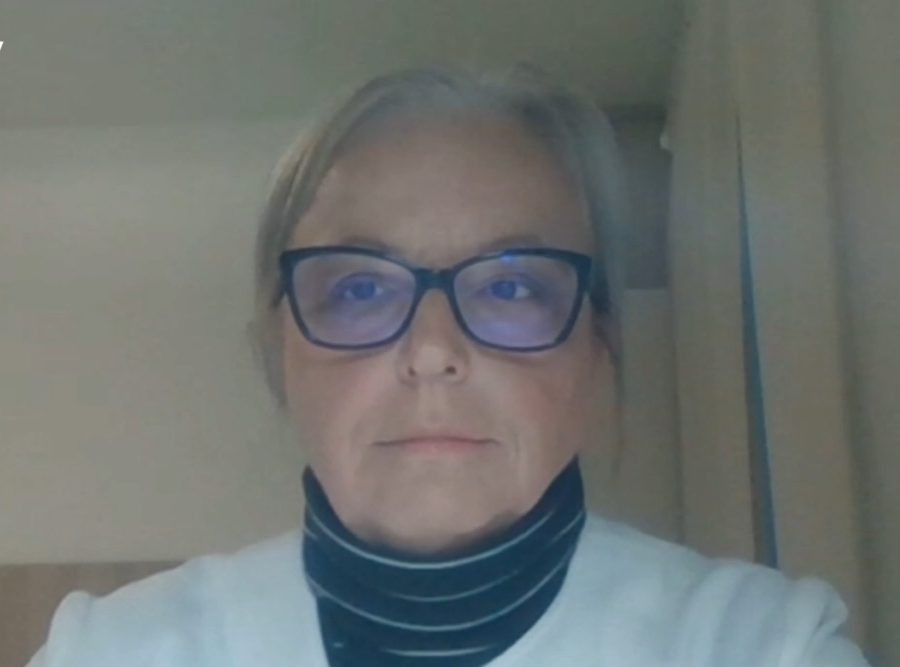 Profesorka Dzúrová v pořadu DVTV