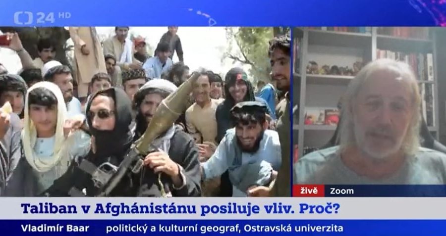Profesor Baar k tématu rostoucího vlivu hnutí Tálibán v Afghánistánu