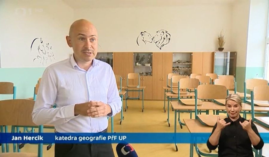 Dr. Jan Hercik v České televizi o projektu Geoskop