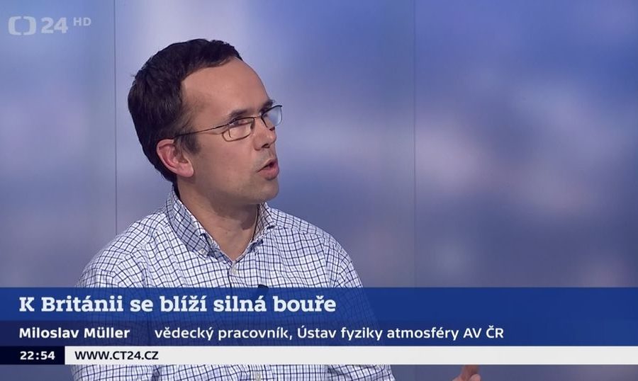 Dr. Miloslav Müller v pořadu Události, komentáře