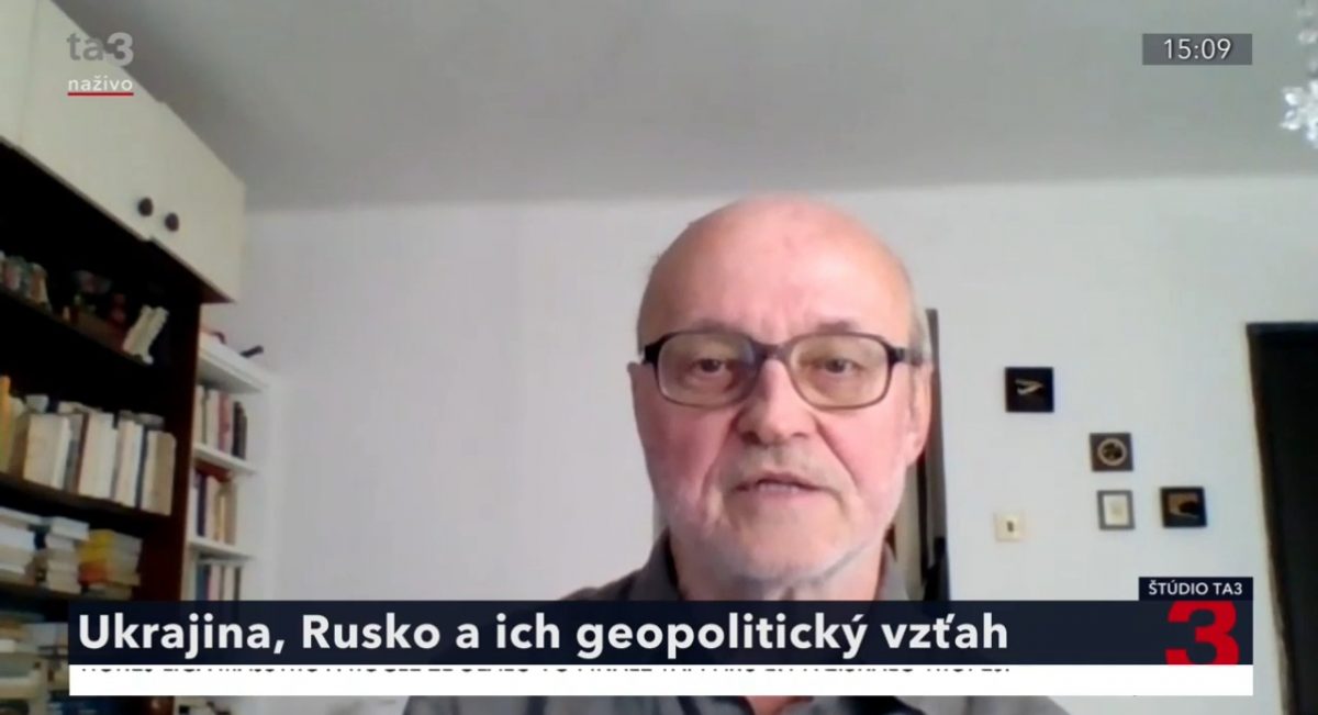 Ukrajina je pro Rusko klíčovým územím říká v rozhovoru dr. Jiří Tomeš