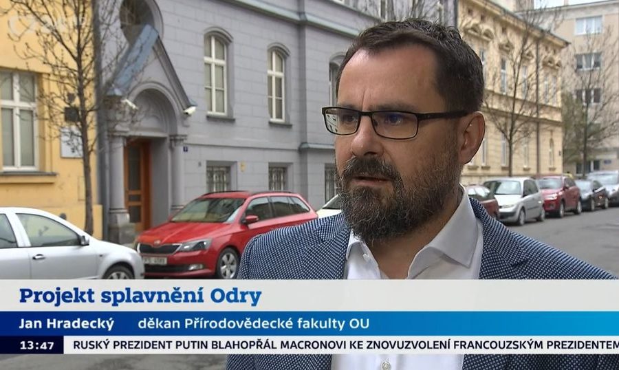 Docent Jan Hradecký k problematice splavnění Odry