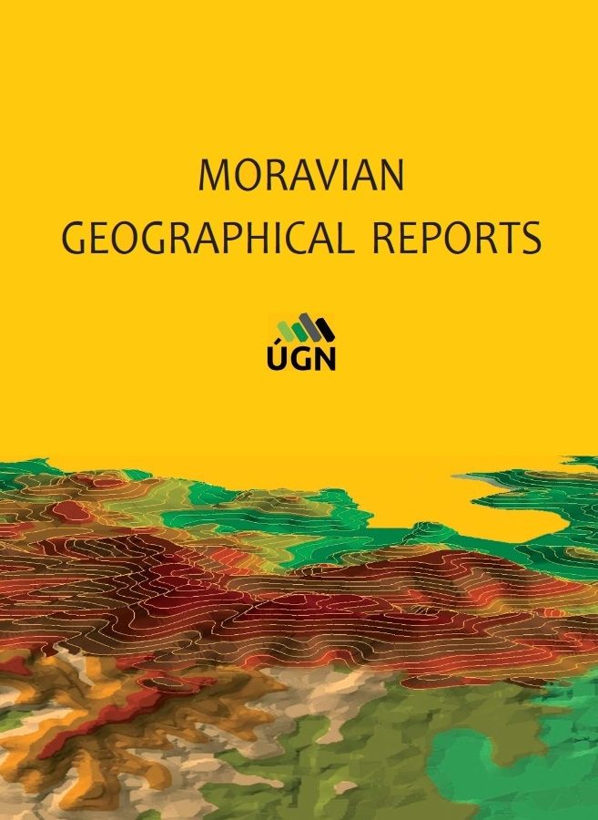 Nové číslo časopisu Moravian Geographical Reports