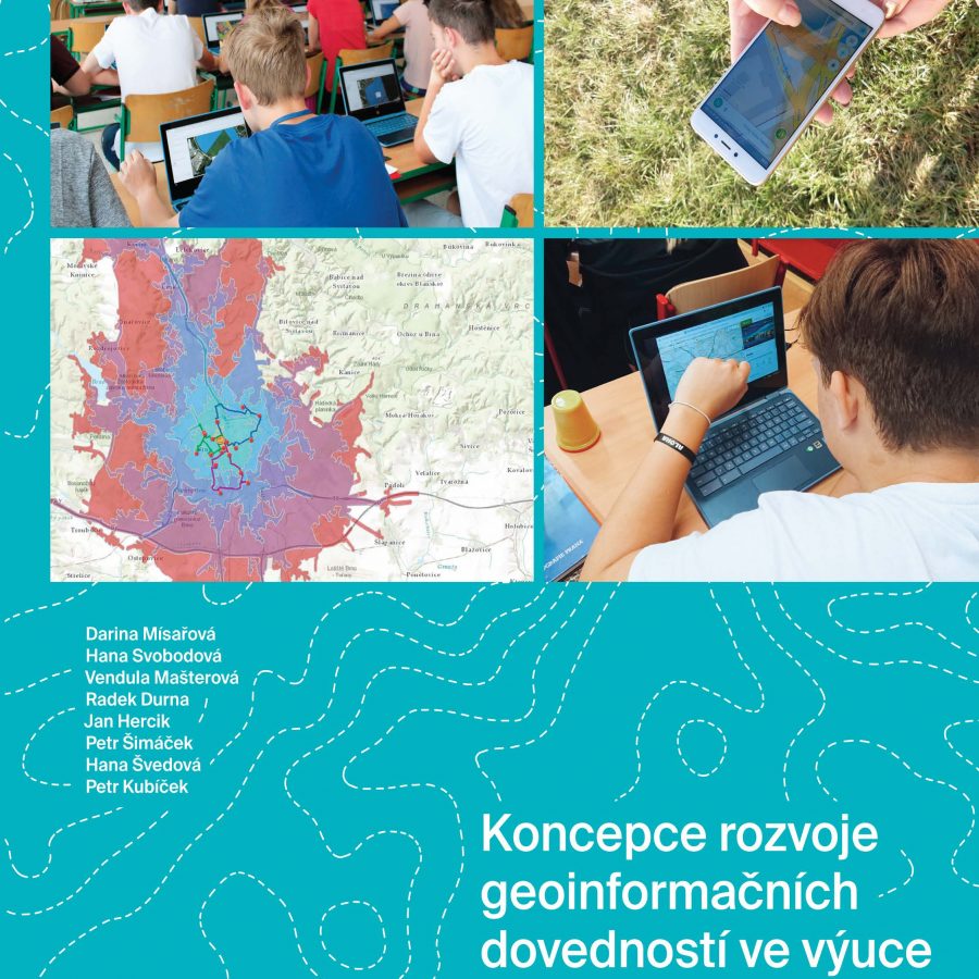 Vyšla kniha „Koncepce rozvoje geoinformačních dovedností ve výuce na základních a středních školách“