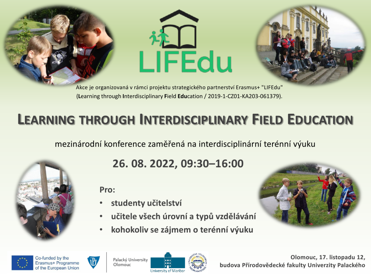 Mezinárodní konference „Learning through Interdisciplinary Field Education“ v Olomouci