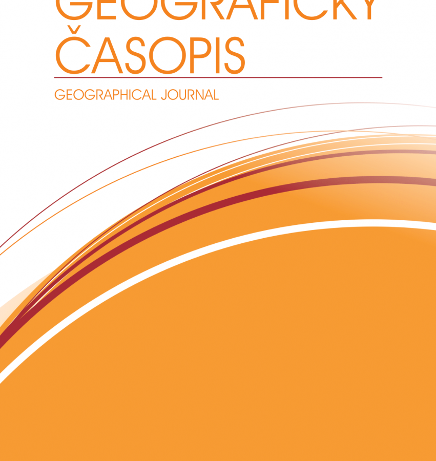 Monotematické číslo Geografického časopisu “Česko a Slovensko: 30 rokov z geografického pohľadu”