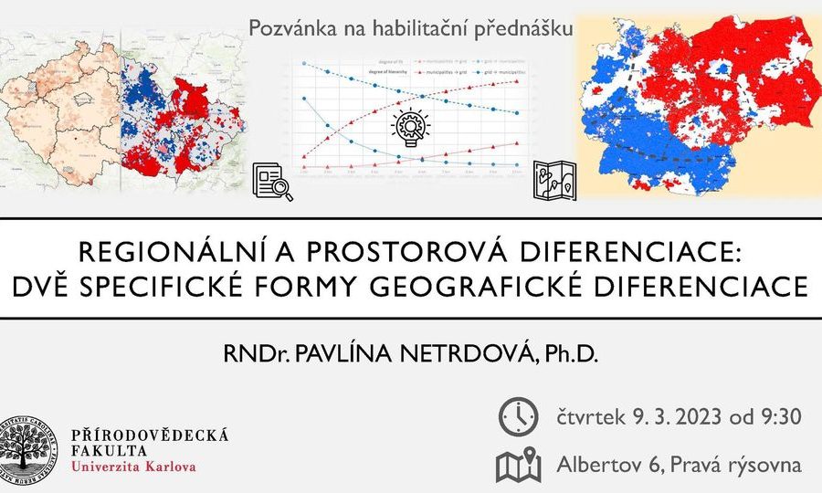 Regionální a prostorová diferenciace: dvě specifické formy geografické diferenciace