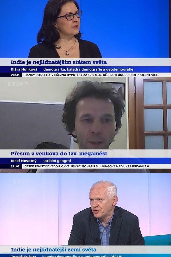 Mediální komentáře českých geografů k problematice Indie jako nelidnatější země světa