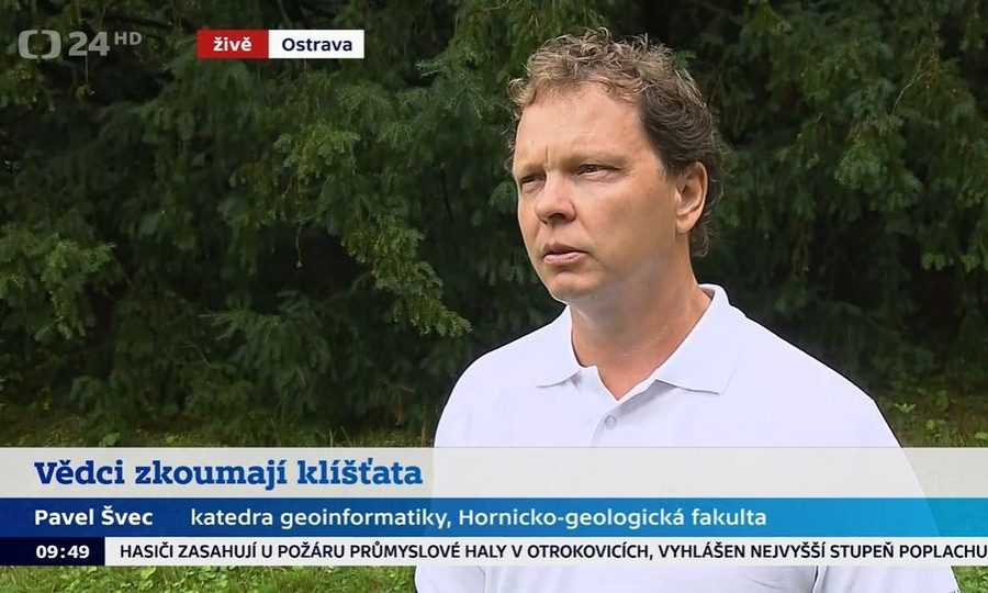 Geografové z VŠB mapují výskyt klíšťat