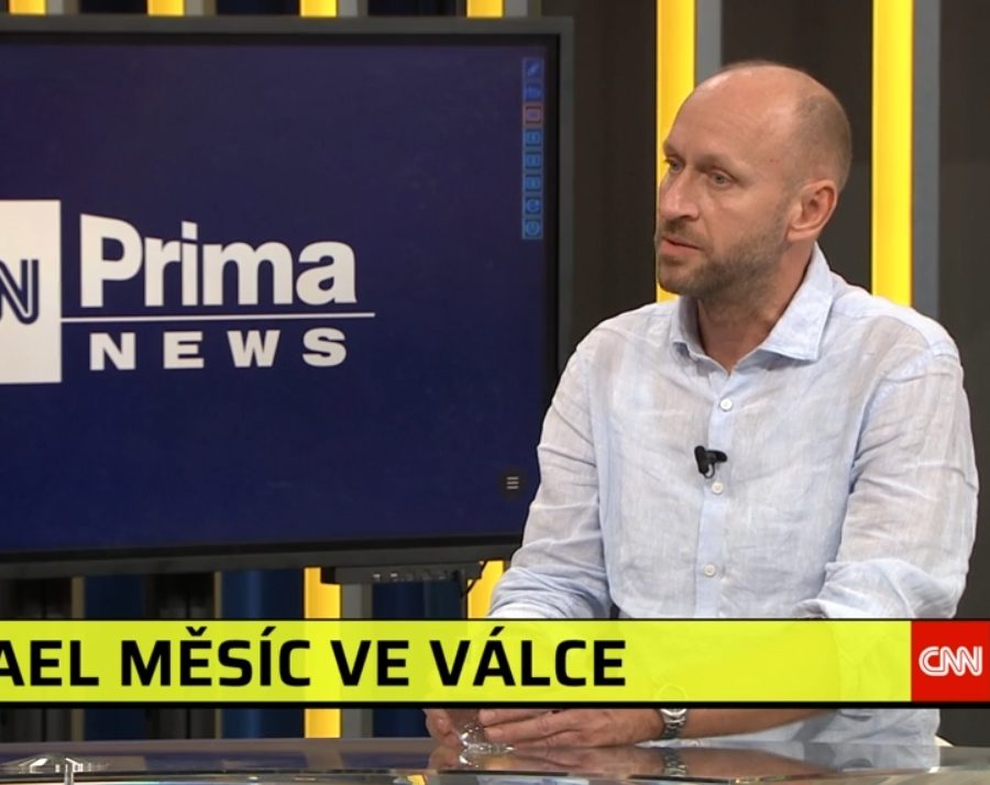 Politický geograf Libor Jelen ve Speciálním vysílání CNN Prima News