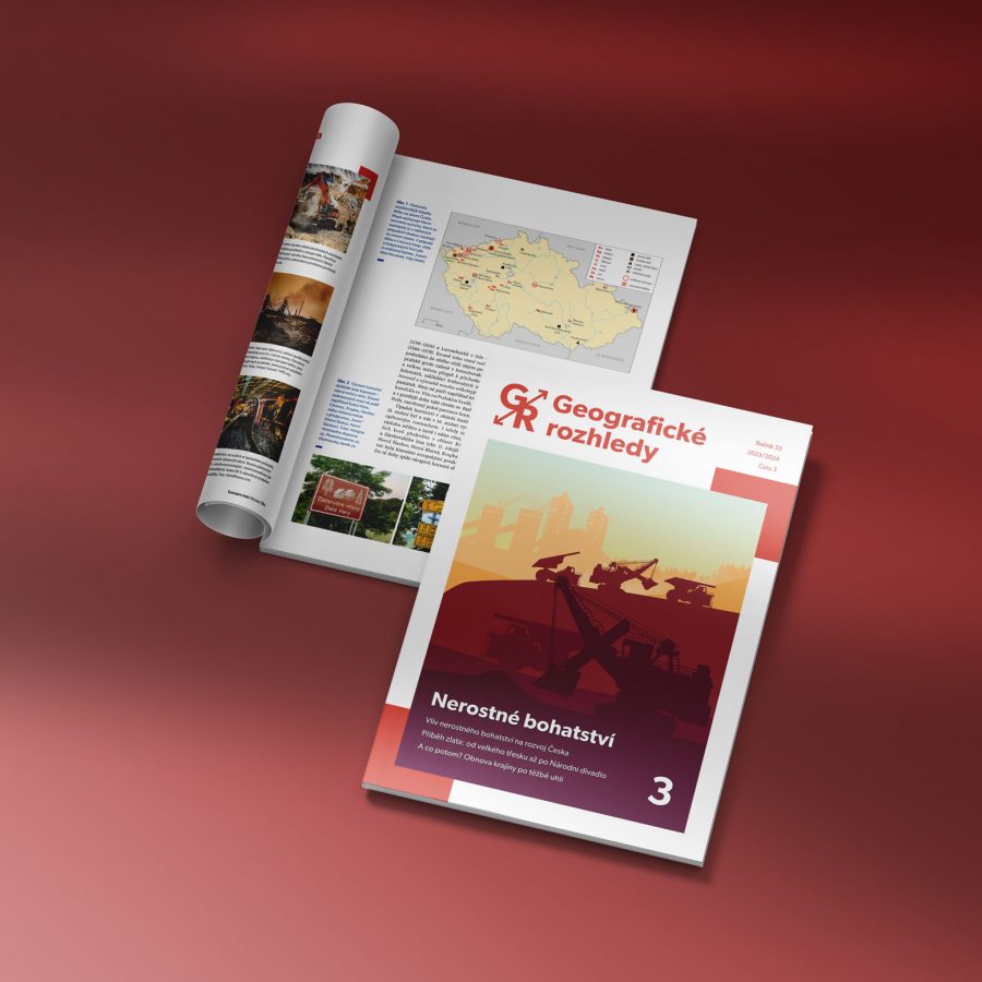 Vychází třetí číslo 33. ročníku Geografických rozhledů na téma Nerostné bohatství