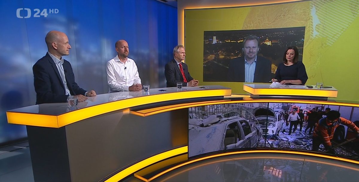 Tři mediální vystoupení dr. Libora Jelena k aktuálnímu dění v Íránu
