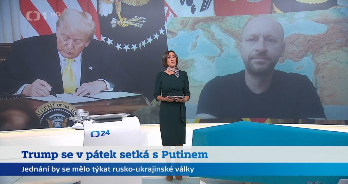 Mediální vystoupení politického geografa dr. Libora Jelena