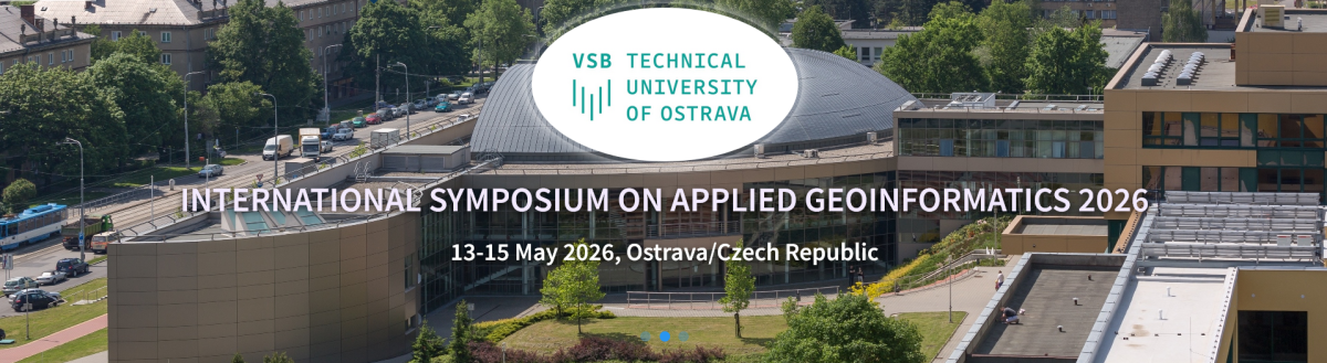 5. mezinárodní sympozium o aplikované geoinformatice (International Symposium on Applied Geoinformatics 2026)