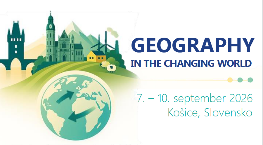 4. společný kongres České geografické společnosti a Slovenskej geografickej spoločnosti se blíží